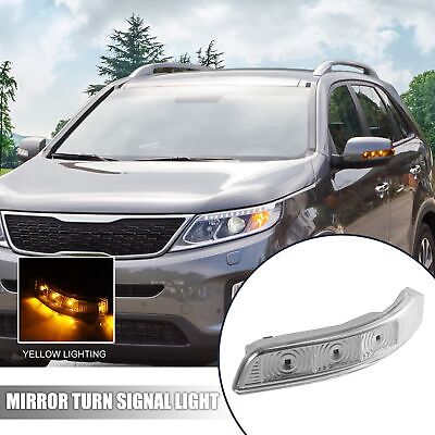 X AUTOHAUX 1 Pair Car 3 LED Front Left and Right Side Mirror Turn Signal Ligh...