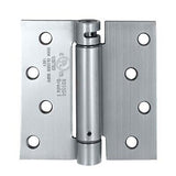 Basics Self-Closing Door Hinge, 4 Inch x 4 Inch, 4 Pack, Hinge Hardware, Spri...