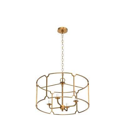 classy leaves Modern Gold Chandelier, 22&#8217;&#8217; Large Drum Chandeliers fo