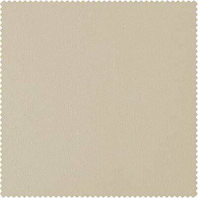 HPD Half Price Drapes Velvet Blackout 25W x 96L, Neutral Ground