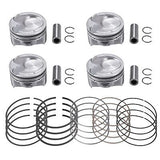 No.230412E210 / Inner/Engine Piston and Pin and Snap Ring for Hyundai Elantra...