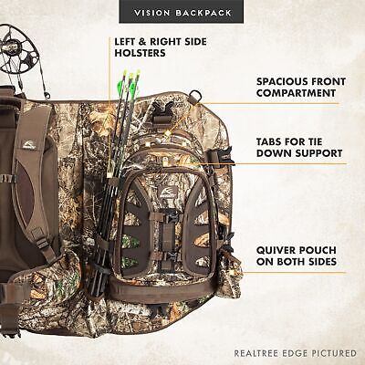 Insights Hunting by frogg toggs- The Vision Bow Pack, Camouflaged Hunting Pack