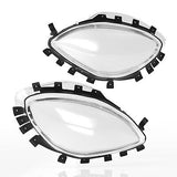 Topteng Headlight Replacement Lens Driver Passenger L+R PAIR For Corvette C6 ...