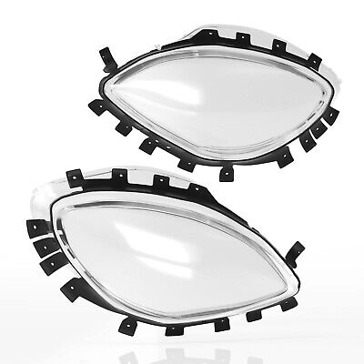 Topteng Headlight Replacement Lens Driver Passenger L+R PAIR For Corvette C6 ...