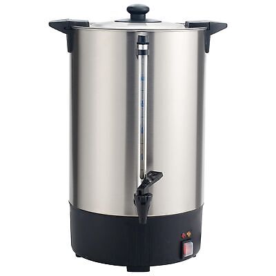 Winco ECU-100A Coffee Urn, 6 Gallon, Silver