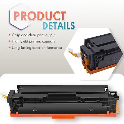 202A 202X Toner Cartridges: Standard Yield 5 Pack Compatible Replacement for ...