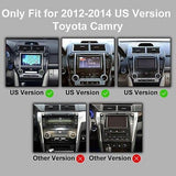 Roinvou for Toyota Camry 2012-2014 Android Car Radio Stereo 10.1 Inch Capacit...