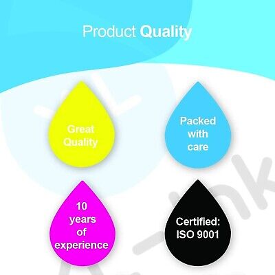 XL-Ink Compatible InkJets for HP 728 Set 4-Pcs (300ml: Matte Black, Cyan, Mag...