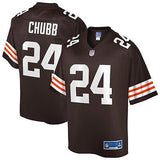 NFL PRO LINE Men's Nick Chubb Brown Cleveland Browns Team Player Jersey Medium