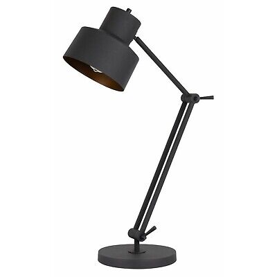 BO-2966TB Transitional One Light Desk Lamp from Davidson Collection in Black ...