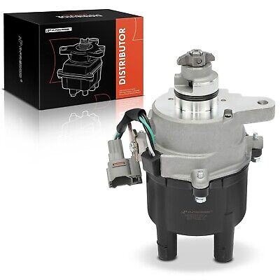 A-Premium Ignition Distributor with Cap and Rotor Compatible with Toyota Coro...