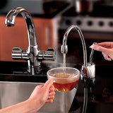 InSinkErator Contemporary Instant Hot Water Dispenser - Faucet Only, Matte Bl...