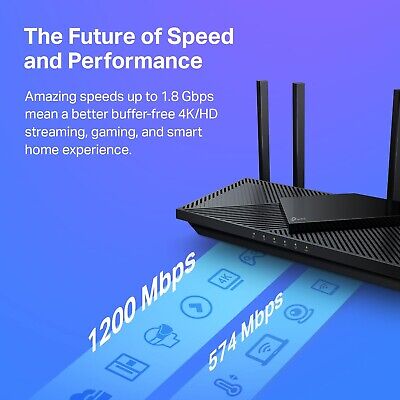 TP-Link AX1800 WiFi 6 Router V4 (Archer AX21) &#8211; Dual Band Wireless Interne