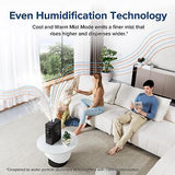 LEVOIT 6L Smart Warm and Cool Mist Humidifiers for Home Bedroom, 60H Runtime ...