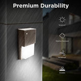 Feit Electric 20W LED Outdoor Wall Pack Lights with Photocell, Dusk to Dawn, ...