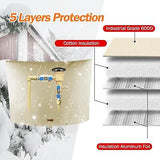 Backflow Preventer Pipe Insulation Cover (5&#176;F) - Irrigation Sprinkler Valve