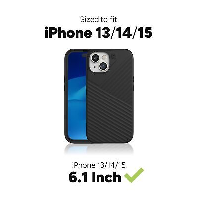 ZAGG Denali Snap iPhone 15/14/13 Case - Drop Protection (16ft/5m), Dual Layer...