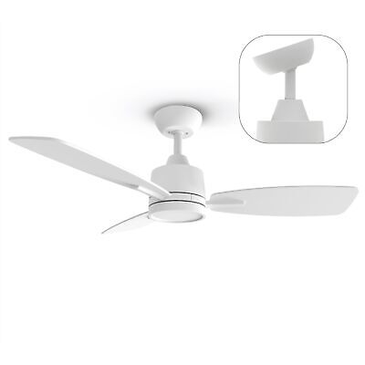 TALOYA 42 Inch Remote Control Ceiling Fan with LED Light, Quiet Reversible 6 ...