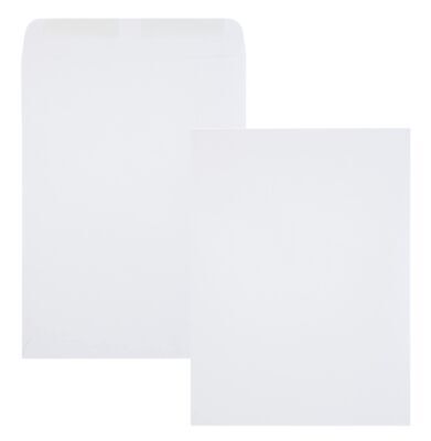 Quality Park Catalog Envelopes, Gummed, Executive Gray, 9 x 12, 250 per Box, ...