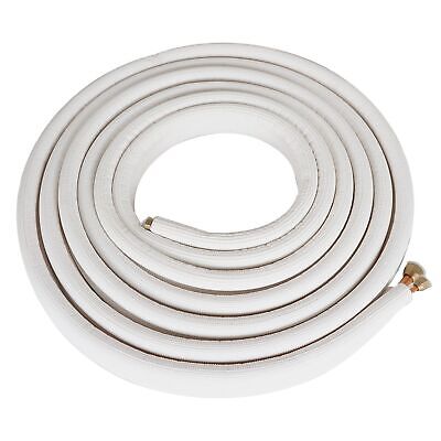 findmall 25FT Air Conditioning Copper Tubing Hose Extension 1/4" and 1/2" Twi...