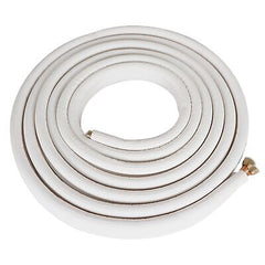 findmall 25FT Air Conditioning Copper Tubing Hose Extension 1/4" and 1/2" Twi...