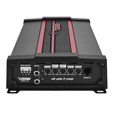 DS18 CANDY-X1B Car Amplifier - Class D, Monoblock, 1800 Watts Max, Digital, 1...