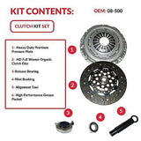 Southeast clutch Kit (08-500) | Compatible With Accord TL CL Ex-l Ex HFP Lx B...