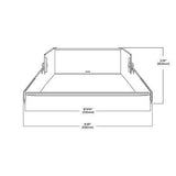 HALO LCR8809FSE010MW Canless LED Recessed Light Selectable 2700K, 3000K, 3500...