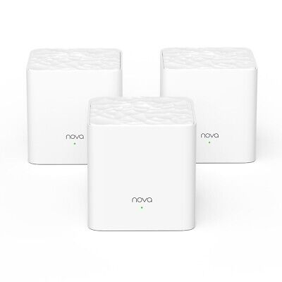 Tenda Nova Mesh WiFi System - Covers 3500 sq.ft - AC1200 Dual-Band Mesh Netwo...