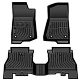 Floor Mats fit for Jeep Wrangler JL 2018-2024 (Not for JK or 4XE), TPE Rubber...