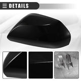 Motoforti Left Side Mirror Cover Cap, Rearview Mirror Cover Cap, for Toyota P...