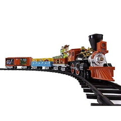 Lionel Battery-Operated Disney Toy Story Toy Train Set with Locomotive, Train...