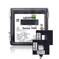 Leviton 1O240-1W Series 1000 120/240V 100A 1P3W Outdoor Kit with 2 Split Core...