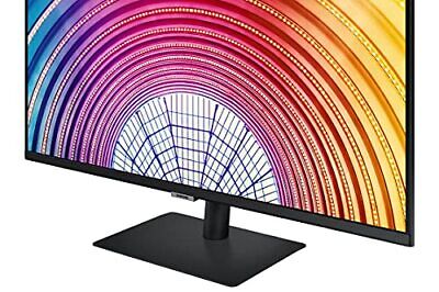 SAMSUNG ViewFinity S60UA Series 24-Inch WQHD Monitor, 75Hz, 24-inch, Black