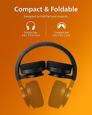 PHILIPS A4216 Wireless Headphones, Over-Ear Bluetooth Headphones with Powerfu...