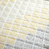 Lush Decor Medallion Ombre 3 Piece Quilt Set, Full/Queen, Yellow & Gray