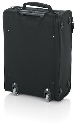 Gator GRRACKBAG2UW Rolling 2 Rack Bag with Removable Handle and Wheels