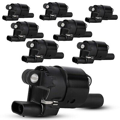 SCITOO Ignition Coil Coils Pack fits for GMC Sierra 1500 6.2L/5.3L/4.3L 2014-...