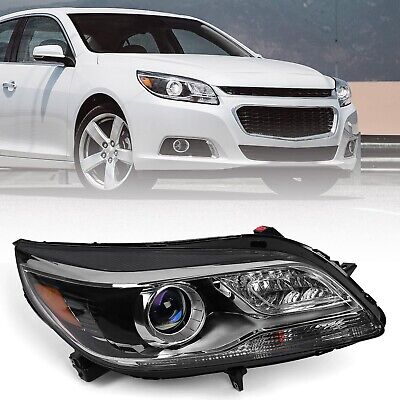 FIONE Xenon Headlights Compatible with Chevy Malibu 2013-2015 Projector/For M...