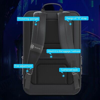 Smatree Hard Waterproof Laptop Backpack for Razer Blade 17/16, for HP OMEN Ga...