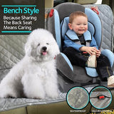 KULULU Dog Car Seat Cover for Back Seat, 100% Waterproof Dog Car Hammock with...