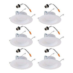 Halo LT 5 inch and 6 inch White Integrated LED Recessed Ceiling Light Retrofi...