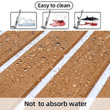 FOCEAN Boat Flooring EVA Foam Boat Decking Faux Teak Marine Flooring Boat Mat...