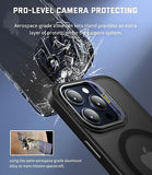 Magnetic Shockproof for iPhone 15 Pro Case, with Stand add 2 Screen Protector...