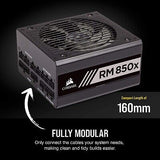 Corsair RMX Series, RM850x, 850 Watt, 80+ Gold Certified, Fully Modular Power...