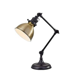 Adesso 3908-26 Desk Lamp, 60", Black