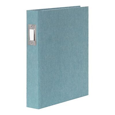 DesignOvation Cydney Photo Album, Set of 4, Teal, Linen Wrapped Photo Albums ...