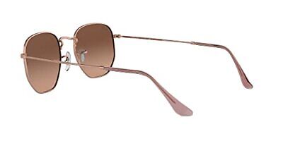 Ray-Ban RB3548N Hexagonal Flat Lens 48 mm, Copper/Pink Gradient Brown