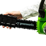 Greenworks 24V 10" Cordless Chainsaw, 2.0Ah Battery and (2.0Ah) Gen 1