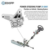 ECCPP 21-5441 Power Steering Pump Fit for 2004-2008 for Acura TL, 2005-2008 f...